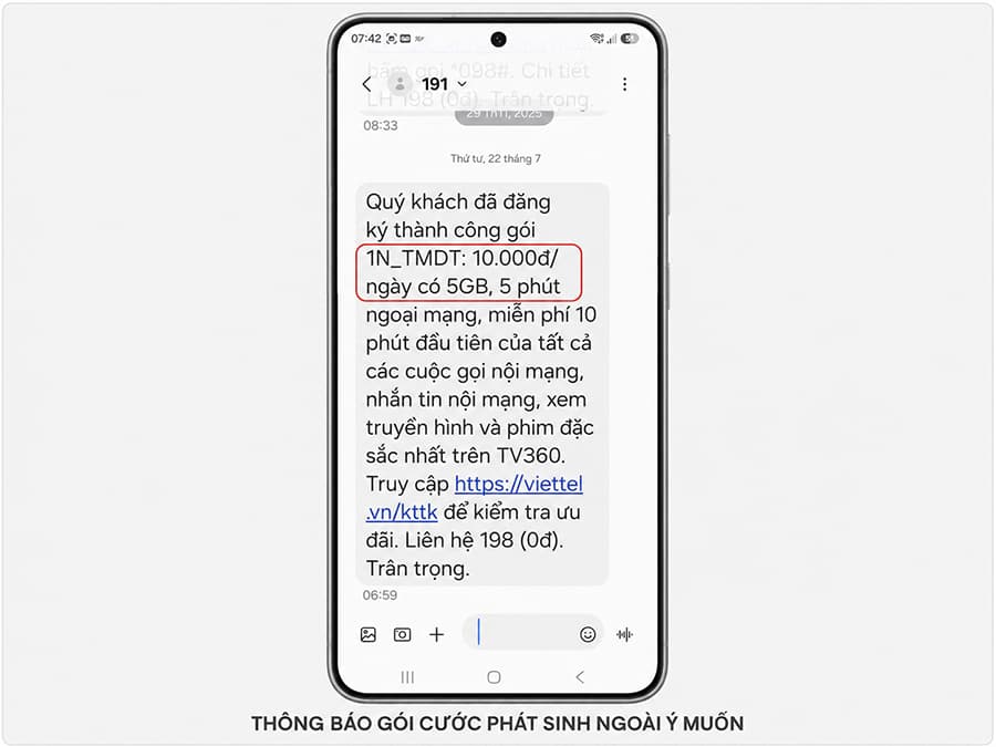 thong bao khoan tien vo ly